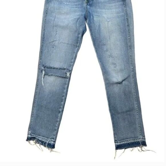 AMO Babe Trippin High-Rise Cropped Skinny Jeans Size 26 | Premium Designer Denim - Picture 2 of 11